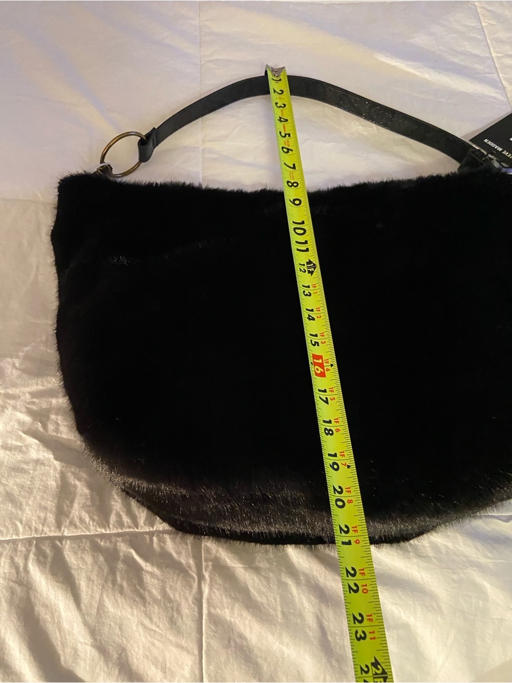 ๐คFAUX FUR Hobo Bag with a Faux Leather Crossbody! 2 Bags!๐ค - Picture 7 of 11